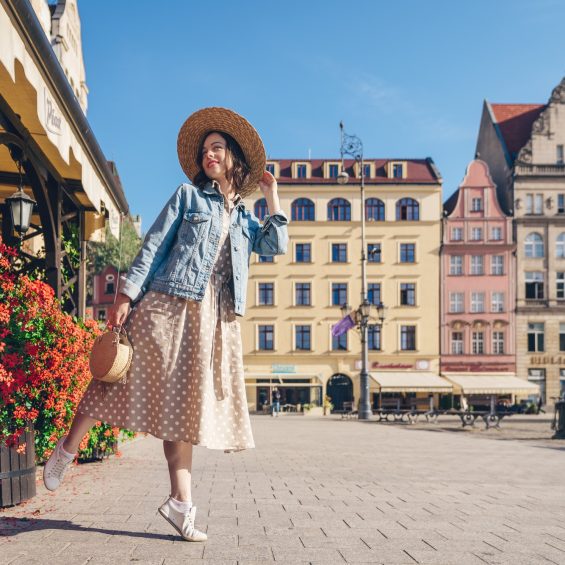 Attractive girl in Poland