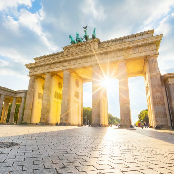 Brandenburg gate in Berling, Germany