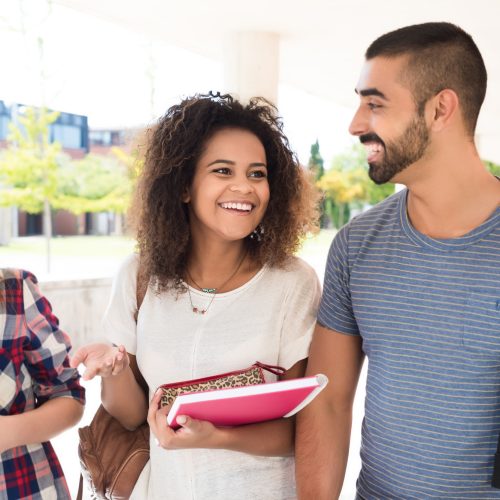 Group of students in Campus