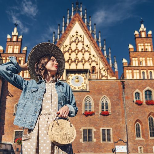 Young woman in Poland